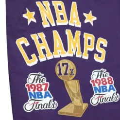 Men Mitchell & Ness Shorts-Team Heritage Woven Short Los Angeles Lakers