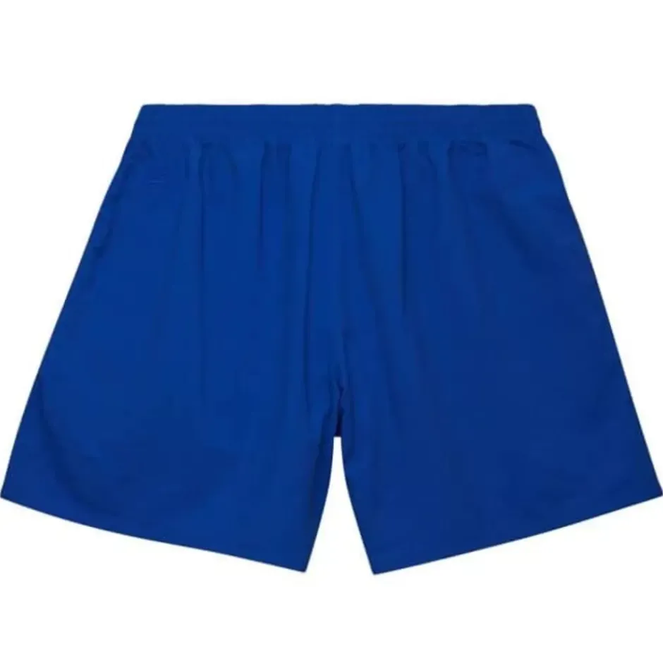 Men Mitchell & Ness Shorts-Team Heritage Woven Short Philadelphia 76Ers