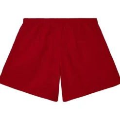 Men Mitchell & Ness Shorts-Team Heritage Woven Short Atlanta Hawks