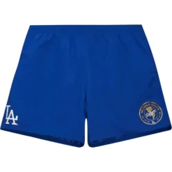 Men Mitchell & Ness Shorts-Team Heritage Woven Short Los Angeles Dodgers