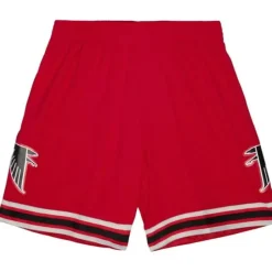Men Mitchell & Ness Shorts-Team Id Mesh Shorts Atlanta Falcons