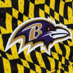 Men Mitchell & Ness Shorts-Team Id Mesh Shorts Baltimore Ravens