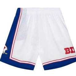 Men Mitchell & Ness Shorts-Team Id Mesh Shorts Buffalo Bills