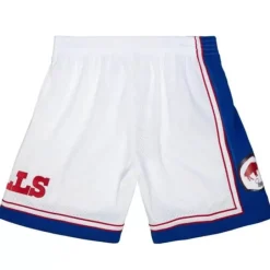 Men Mitchell & Ness Shorts-Team Id Mesh Shorts Buffalo Bills