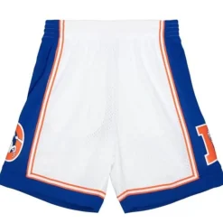 Men Mitchell & Ness Shorts-Team Id Mesh Shorts Denver Broncos