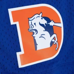 Men Mitchell & Ness Shorts-Team Id Mesh Shorts Denver Broncos