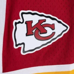 Men Mitchell & Ness Shorts-Team Id Mesh Shorts Kansas City Chiefs