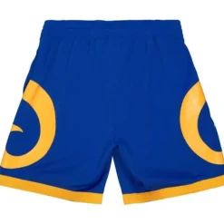 Men Mitchell & Ness Shorts-Team Id Mesh Shorts Los Angeles Rams