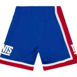 Men Mitchell & Ness Shorts-Team Id Mesh Shorts New York Giants