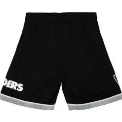 Men Mitchell & Ness Shorts-Team Id Mesh Shorts Oakland Raiders