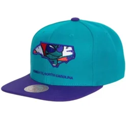 Mitchell & Ness Snapback-Team Insider Snapback Hwc Charlotte Hornets