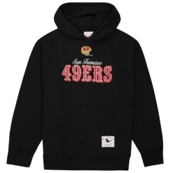 Men Mitchell & Ness Hoodies & Sweatshirts-Team Issued Hoodie San Francisco 49Ers
