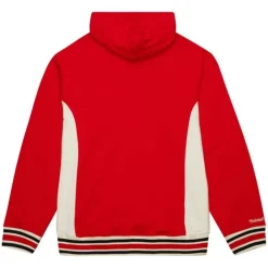 Men Mitchell & Ness Hoodies & Sweatshirts-Team Legacy French Terry Hoodie University Of Wisconsin - Madison