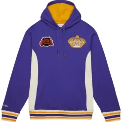 Men Mitchell & Ness Hoodies & Sweatshirts-Team Legacy French Terry Hoodie Los Angeles Kings