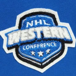 Men Mitchell & Ness Hoodies & Sweatshirts-Team Legacy French Terry Hoodie St. Louis Blues