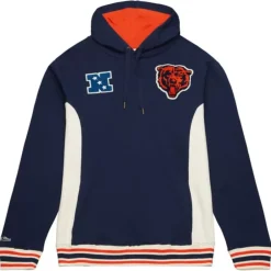Men Mitchell & Ness Hoodies & Sweatshirts-Team Legacy French Terry Hoodie Chicago Bears