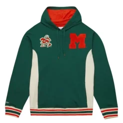 Men Mitchell & Ness Hoodies & Sweatshirts-Team Legacy French Terry Hoodie University Of Miami