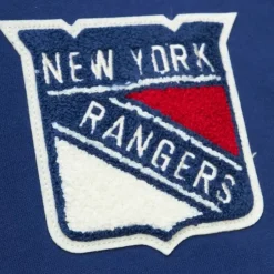 Men Mitchell & Ness Hoodies & Sweatshirts-Team Legacy French Terry Hoodie New York Rangers