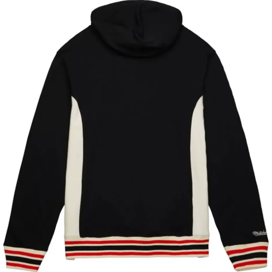 Men Mitchell & Ness Hoodies & Sweatshirts-Team Legacy French Terry Hoodie Philadelphia Flyers