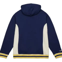 Men Mitchell & Ness Hoodies & Sweatshirts-Team Legacy French Terry Hoodie University Of Michigan