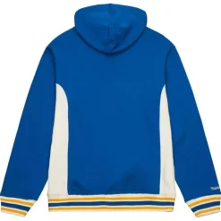 Men Mitchell & Ness Hoodies & Sweatshirts-Team Legacy French Terry Hoodie Los Angeles Rams