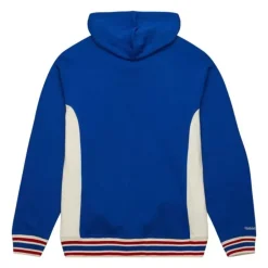 Men Mitchell & Ness Hoodies & Sweatshirts-Team Legacy French Terry Hoodie Philadelphia 76Ers