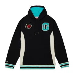 Men Mitchell & Ness Hoodies & Sweatshirts-Team Legacy French Terry Hoodie Vancouver Grizzlies