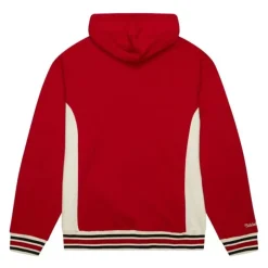 Men Mitchell & Ness Hoodies & Sweatshirts-Team Legacy French Terry Hoodie Chicago Bulls