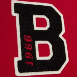 Men Mitchell & Ness Hoodies & Sweatshirts-Team Legacy French Terry Hoodie Chicago Bulls