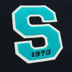 Men Mitchell & Ness Hoodies & Sweatshirts-Team Legacy French Terry Hoodie San Antonio Spurs