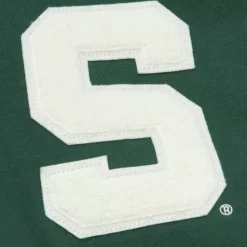 Men Mitchell & Ness Hoodies & Sweatshirts-Team Legacy French Terry Hoodie Michigan State University