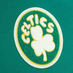 Men Mitchell & Ness Hoodies & Sweatshirts-Team Legacy French Terry Hoodie Boston Celtics