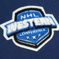 Men Mitchell & Ness Hoodies & Sweatshirts-Team Legacy French Terry Hoodie Nashville Predators