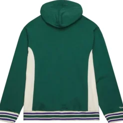 Men Mitchell & Ness Hoodies & Sweatshirts-Team Legacy French Terry Hoodie Milwaukee Bucks