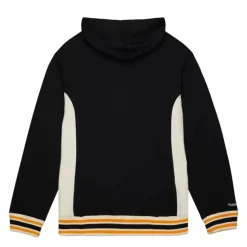 Men Mitchell & Ness Hoodies & Sweatshirts-Team Legacy French Terry Hoodie Boston Bruins