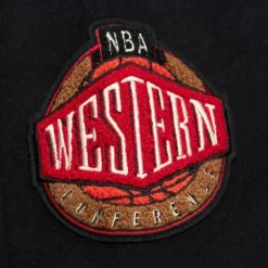 Men Mitchell & Ness Jackets & Outerwear-Team Legacy Varsity Jacket Los Angeles Lakers