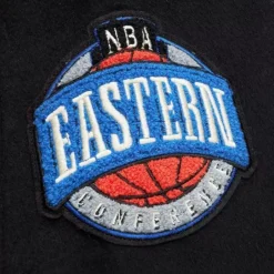 Men Mitchell & Ness Jackets & Outerwear-Team Legacy Varsity Jacket Chicago Bulls