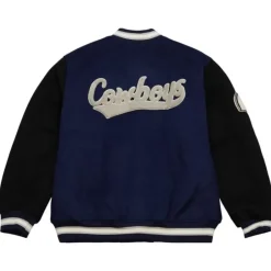 Men Mitchell & Ness Jackets & Outerwear-Team Legacy Varsity Jacket Dallas Cowboys