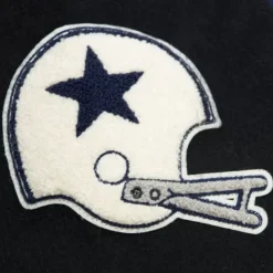 Men Mitchell & Ness Jackets & Outerwear-Team Legacy Varsity Jacket Dallas Cowboys