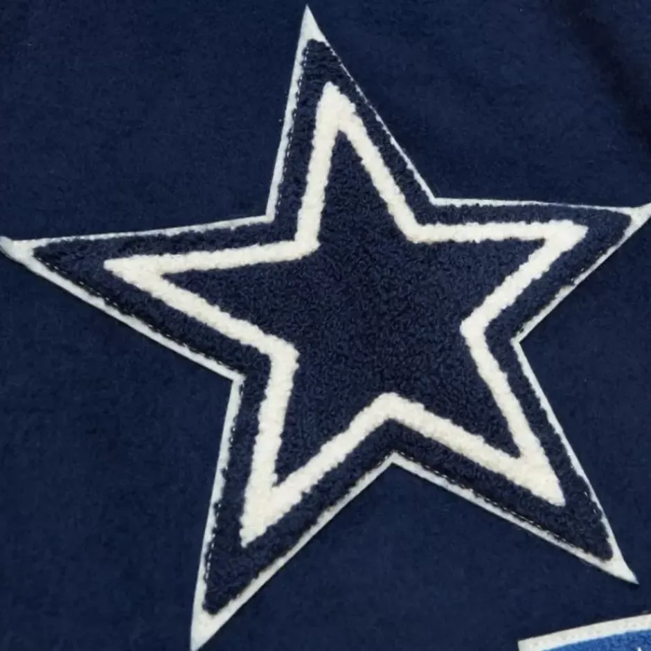 Men Mitchell & Ness Jackets & Outerwear-Team Legacy Varsity Jacket Dallas Cowboys