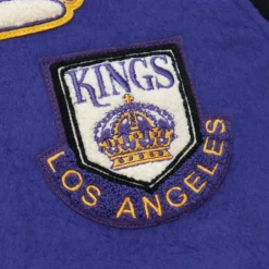 Men Mitchell & Ness Jackets & Outerwear-Team Legacy Varsity Jacket Los Angeles Kings