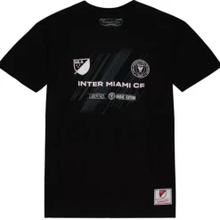 Men Mitchell & Ness T-Shirts & Tops-Team Lock Up Tee Inter Miami Cf