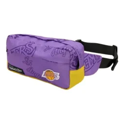 Woman Mitchell & Ness Accessories-Team Logo Fanny Pack Los Angeles Lakers