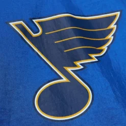 Men Mitchell & Ness Jackets & Outerwear-Team Og 2.0 Anorak Windbreaker St. Louis Blues