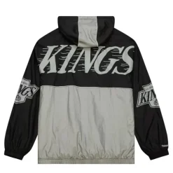 Men Mitchell & Ness Jackets & Outerwear-Team Og 2.0 Anorak Windbreaker Los Angeles Kings