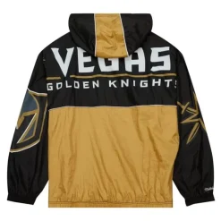 Men Mitchell & Ness Jackets & Outerwear-Team Og 2.0 Anorak Windbreaker Vegas Golden Knights