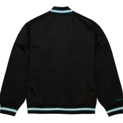 Men Mitchell & Ness Jackets & Outerwear-Team Og 2.0 Lightweight Satin Jacket San Jose Sharks