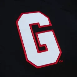 Men Mitchell & Ness Jackets & Outerwear-Team Og 2.0 Lightweight Satin Jacket University Of Georgia