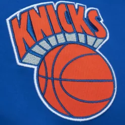 Men Mitchell & Ness Jackets & Outerwear-Team Og 2.0 Lightweight Satin Jacket New York Knicks