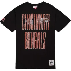 Men Mitchell & Ness T-Shirts & Tops-Team Og 2.0 Ss Tee Cincinnati Bengals